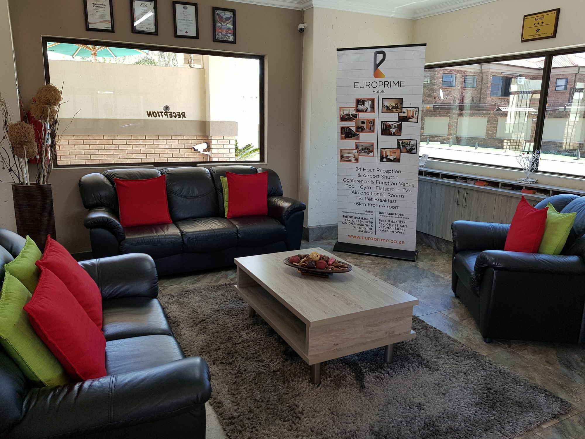 Europrime Hotel Boksburg Εξωτερικό φωτογραφία